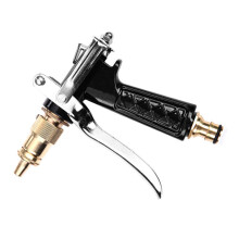 Pressure Garden Hose Nozzle, Adjustable Water Spray Gun for Car Wash and Cleaning, Copper Build