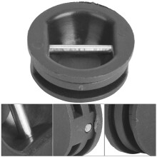 Surf Leash Plug Cup 3 cm dia x 1.7 cm h, Black