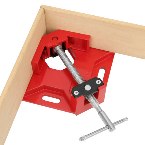 90 Degree Right Angle Corner Clamp Red T-Handle