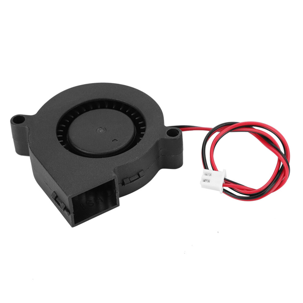 5015 5V Turbo Fan 50X50x15mm Pwm Pbt Black 5041393824182
