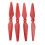 20pcs Red Replacement Blades Propellers for MJX Bugs 2 B2W B2C Drone Quick Swap Stable Flight 4