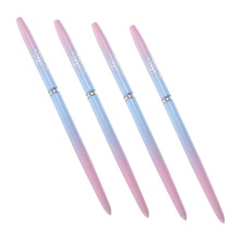 LIFKOME 4pcs Gel Nail Brush Set with Ergonomic Silicone Handle, Precision Tips for Professional Manicure Design