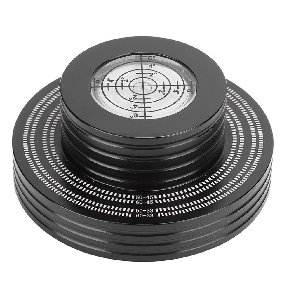 Aluminum Record Weight Turntable Stabilizer With Level For Vibration Noise Reduction And Label Protection 9330225561736