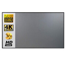 30 inch Gray Projection Screen with Contrast Reflective Fabric for YG300, Foldable Indoor Outdoor Use