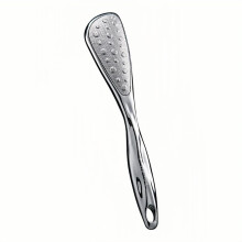 Stainless Steel Foot File Callus Remover – DualSided Pedicure Tool for Hard Skin, Ergonomic Grip, RustProof