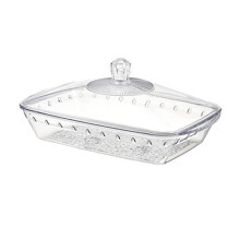 Stylish Kitchen Countertop Organizers Clear Gold Accent-Clear M