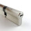 Solid Brass Euro Cylinder Door Lock 80mm Thumb Turn, AntiPick Drill Protection, FiveKey Secure Access 5