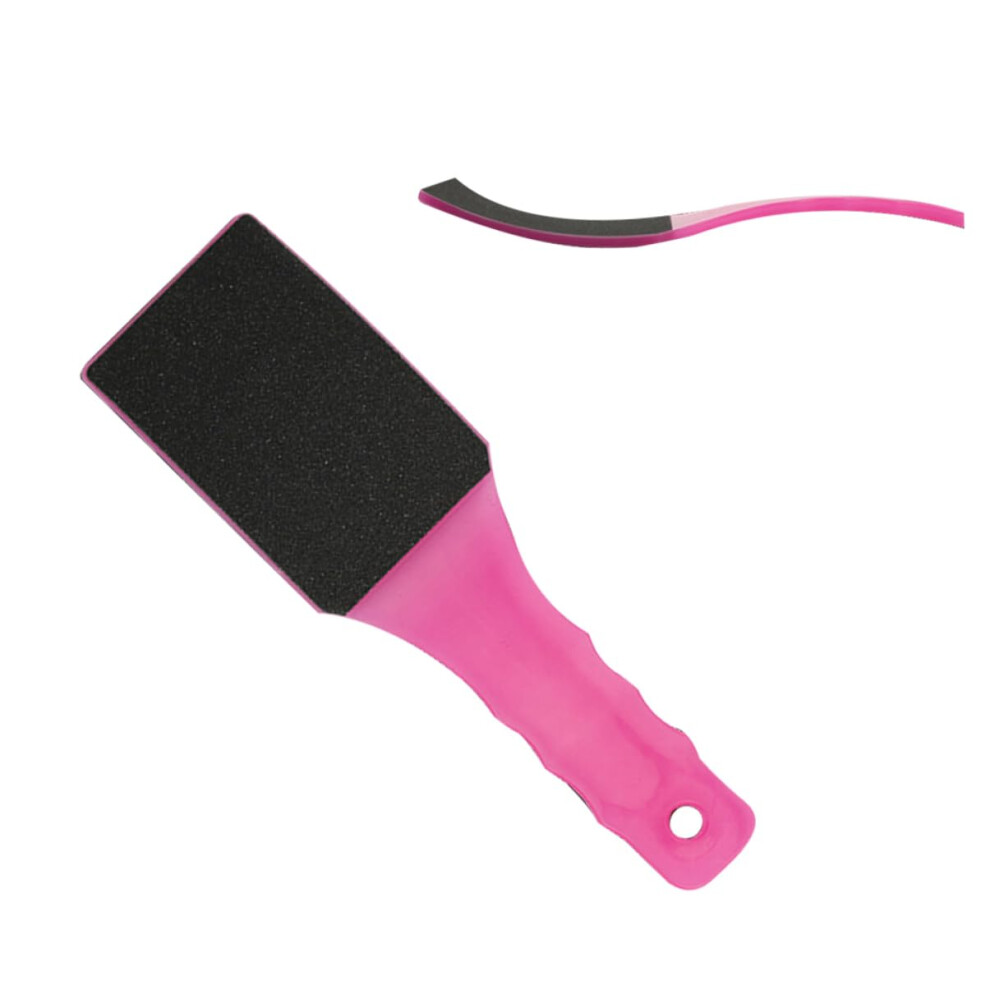 DoubleSided Foot File and Pedicure Foot Rasp with Soft Brush for Cracked Heels Dead Skin Removal