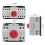 63A 4 Pole Automatic Transfer Switch with Manual Control and Thermal Overload Protection AC220V 3