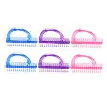 6pcs Professional Nail Dust Brush Set with Durable Bristles for Manicure Pedicure Salon and Home Use