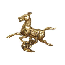 Metalen paard standbeeld dierlijke sculpturen Feng Shui ornament