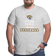 Jaguars Herr Stora och Långa Sport Korta Fotbollslag Logo Ärm för