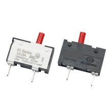 2.0A Mini Arc Fault Circuit Breaker Manual Reset Thermal Overload Protector for Motor Control
