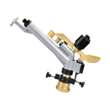 Easy Assembly 360 Degree Swiveling Metal Sprinkler For Lawn And