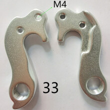 Patte de dérailleur arrière de vélo en alliage d'aluminium avec vis