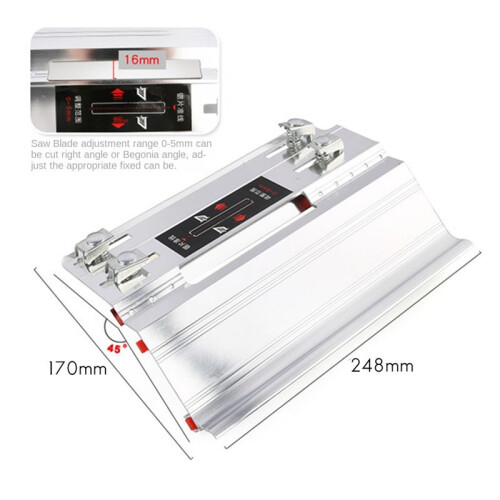 45 Degree Angle-Cutting Machine Support Mount Ceramic Tile Cutter Chamfer for Stone Building Tool Corner-Cutting 2