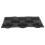 5X Silicone Hamburger Bread Forms Perforated Bakery Molds Non Stick Baking Sheets Fit Half Pan Size 2