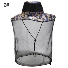 Fishing Hat with Insect Net Protection