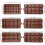 6 Pieces Cake Mold Multi Style Silicone Chocolate Mold L Baking 5
