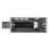 USB Voltage Current Tester 320V Power Meter with RealTime Display Fast Charging Detection for Electronic Devices Gray 1