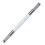 Double Head Microblading Pen Blue with Stable Metal Lock Handle, Precise Manual Eyebrow Tattoo Tool 1