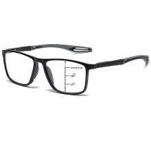 Photochromic Progressive Reading Glasses for Men and Women, Anti‑Blue Light Multifocal Computer Readers with TR90 Durable Frame and Spring Hinges