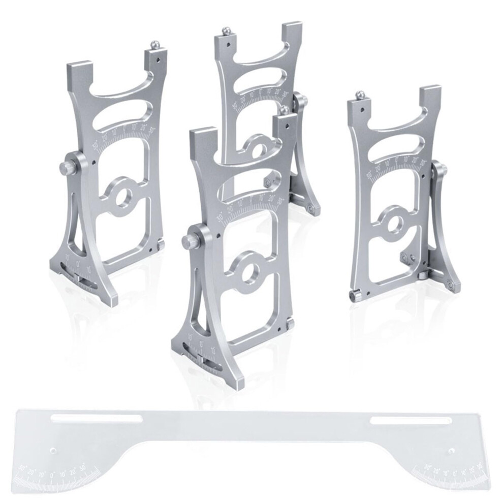 1/7 1/8 Rc Car Alignment Tool Set For Accurate Camber Measurement And Quick Toe Adjustment 9330225608714