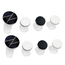 Soft Silicone Toe Separators and Finger Spacers Set 3‑Piece Flower Design for Manicure Pedicure