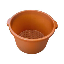 Large Foot Soaking Tub with Gentle Massage Bumps and Anti Slip Bottom, Deep Basin with Easy Carry Handles