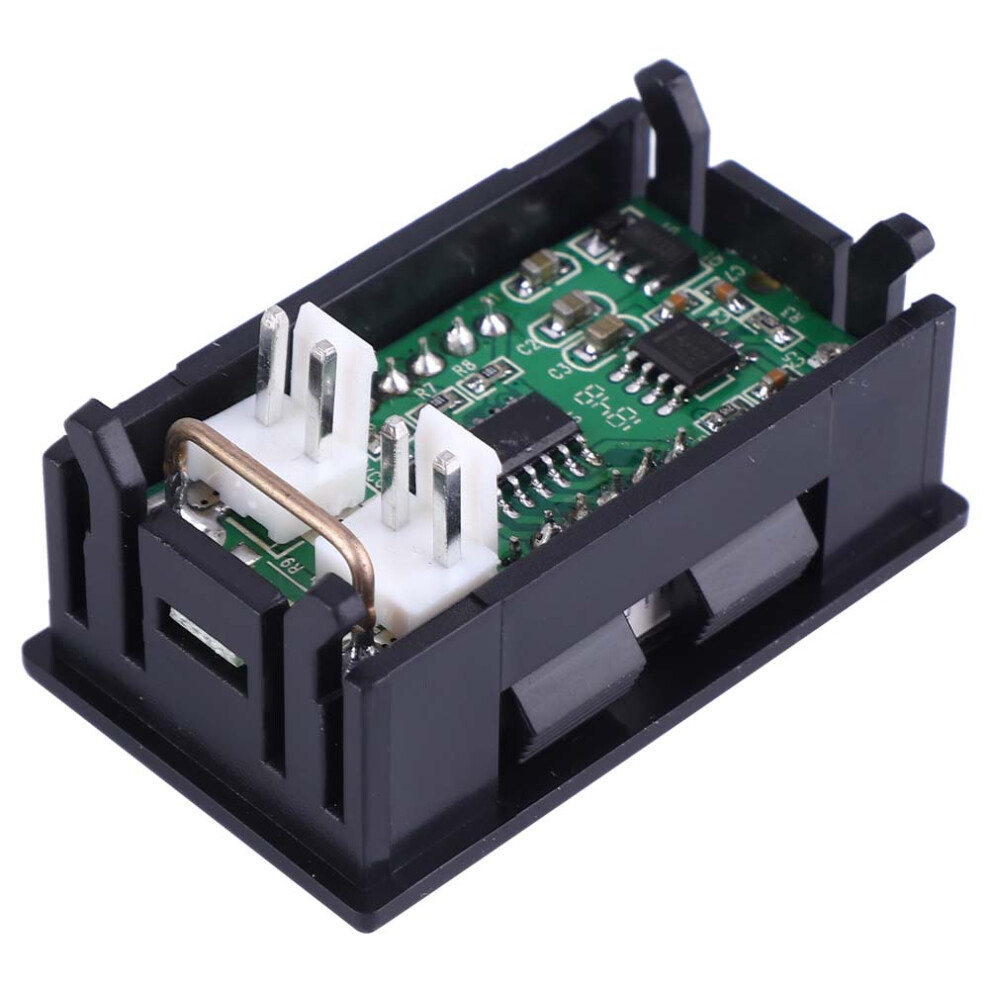 0.56 In Red Lcd Digital Ammeter 0-10A For Dc Current Monitoring Australia 8461393824734