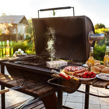 Donemore Smoker Box For Gas Grill or Charcoal Grill Metal Smoke Box