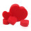 5pcs Multiplying Sponge Hearts Magic Trick Set Soft Reusable Hearts Visual Effect for Kids and Beginners 5