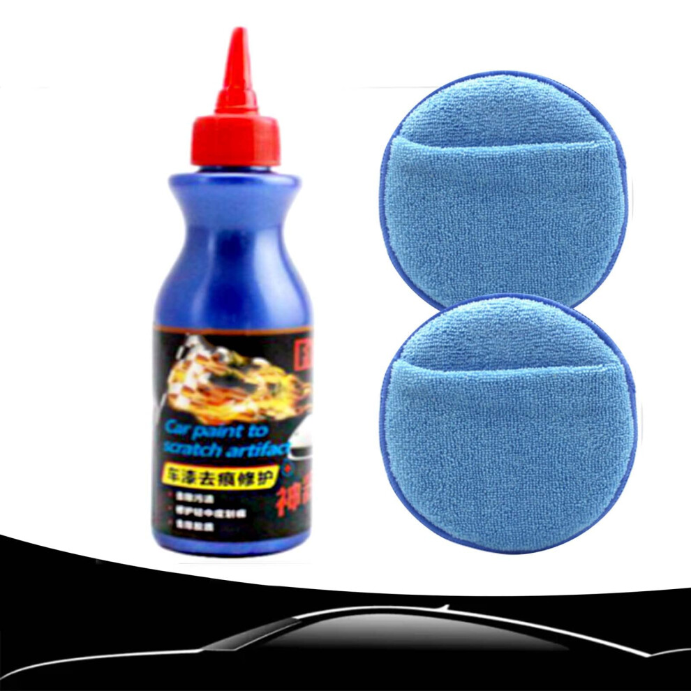 Car Scratch Remover And Paint Restorer Kit With Sponge Â Scratch Formula, Instant Gloss Restore 9073542226857