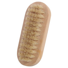 DoubleSided Nail Cleaning Brush with Durable Pig Bristles and Comfortable Grip for Manicure and Pedicure
