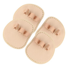 4pcs Toe Separator and Bunion Corrector for Women, Silicone Toe Straightener with Cushioned Support