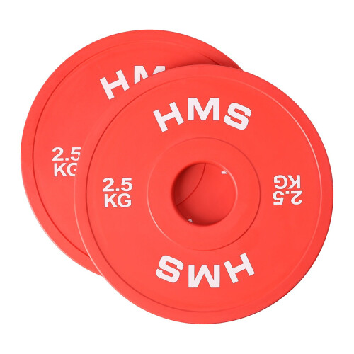 Olympic Bumper Plates 2 x 2.5 kg Rubber
