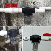Pompă de apă în linie pentru grădină cu filtru pentru țevi de irigații BaiTrend20 25 32 mm