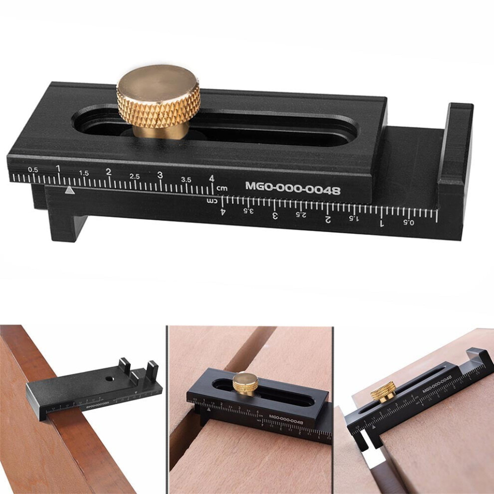 Wjsxc Woodworking Feeler Ruler Saw Seam Gauge Gaps Slots Adjuster 9301715215026