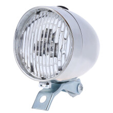 Vintage LED bicycle headlight battery operated