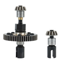 2-Teiliges Vorder- und Hinterradgetriebe Aus Metall EA1056 EA1058 für JLB Racing CHEETAH 11101 21101 J3 1/10 RC Car Upgrade Parts