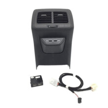 SaíDa de VentilaçãO Traseira com Carregador Duplo Apoio de BraçO Central Cabo Adaptador de Carregamento USB para 7 MK7 7.5 5GG864298B