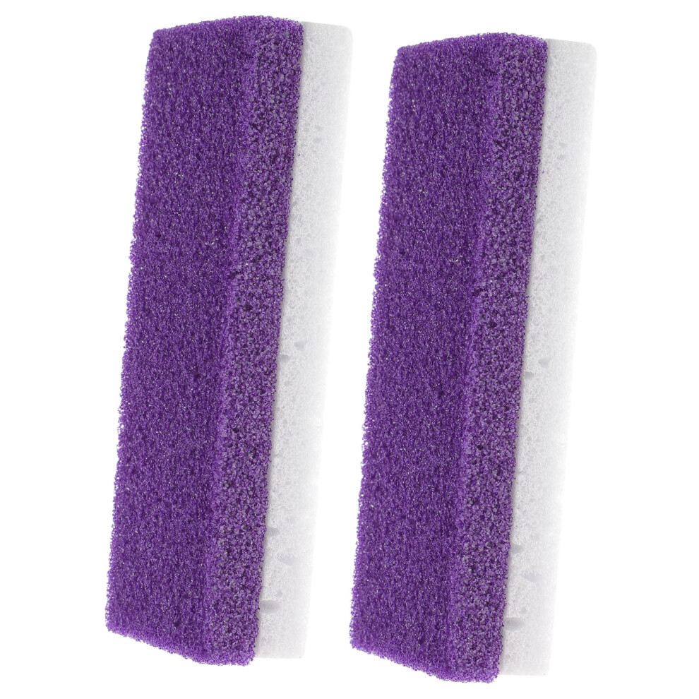 2pcs Natural Volcanic Pumice Stone for Feet Callus Remover Exfoliating Pedicure Tool Random Color