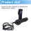 Universal Voltage Twist Throttle Grip LCD Οθόνη Μπαταρίας Ηλεκτρικό Σκούτερ Τιμόνι Επιταχυντή 5