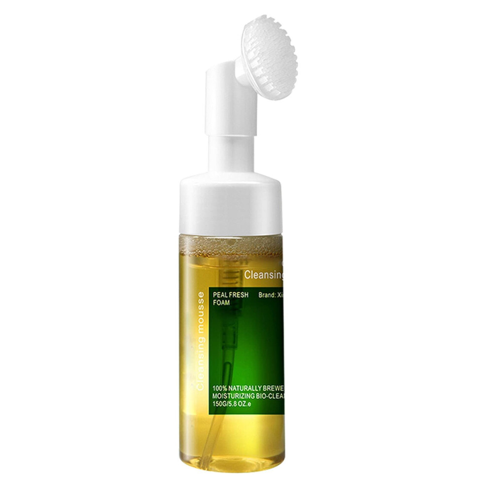 2 in 1 Facial Cleanser and Makeup Remover 150ml Gentle Foaming Hydrating Wash for Sensitive Skin