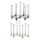 Sturdy Drying Rack For Cups Wall Mount Space Savers Kitchen-1 2