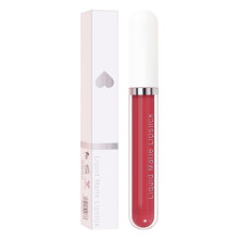 Long Lasting Lip Gloss Moisturizing Liquid Lipstick Non Sticky Plumping Shine for Smooth Soft Lips (D)