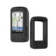 Soft Silicone TPU Protective Cover for Wahoo ELEMNT ROAM V3 GPS Bike Computer, Waterproof Shockproof Black