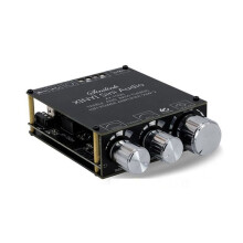 XY-T50H Placa Amplificadora  5.0 TPA3116D2 50W+50W Placa Amplificadora Digital EstéReo Ajustable de Graves Altos MóDulo de Audio