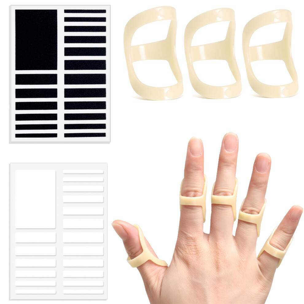 Adjustable Trigger Finger Splint Kit with Reusable Finger Brace for Thumb and Pinky, MultiâSize Set 5â7