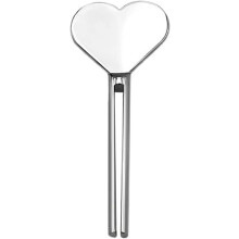 Stainless Steel Toothpaste Squeezer Love Shape Tube Roller with EasyHang Hook for Bathroom